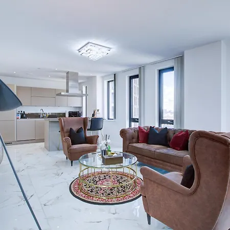 Canary Wharf 2 Bedroom Luxury Apartment Londen Buitenkant foto